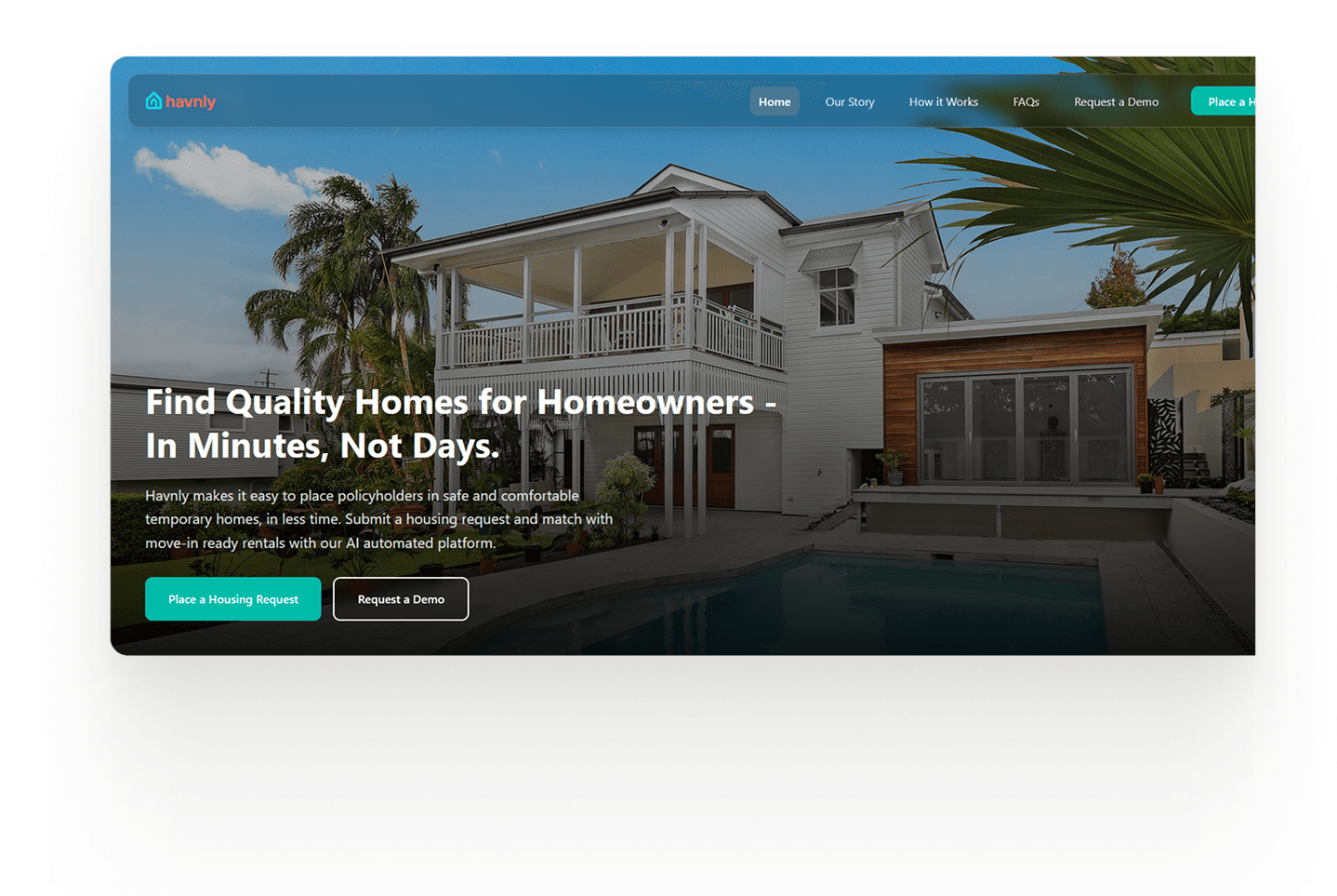 Havnly main screenshot