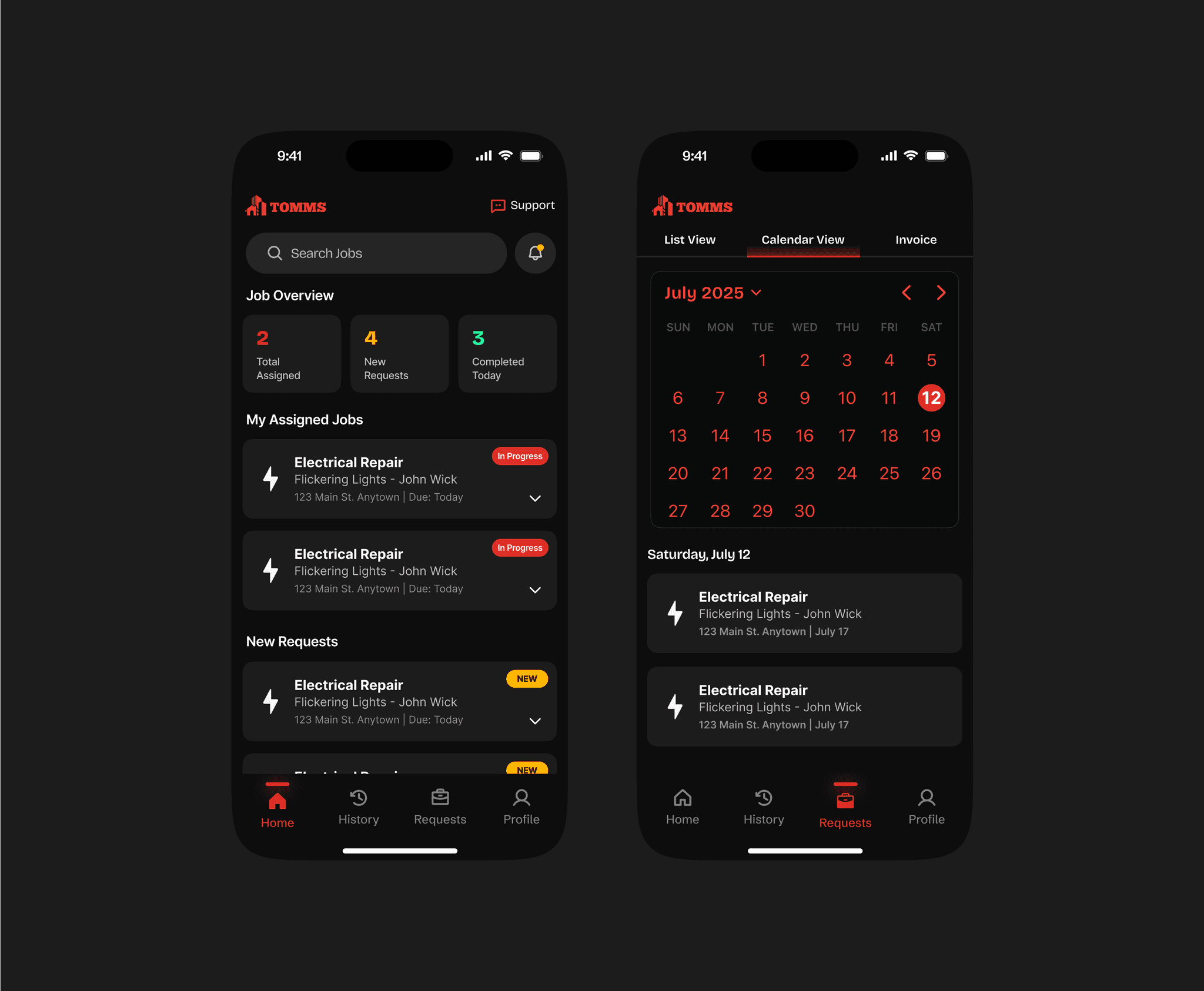 One Stop Maintenance main screenshot