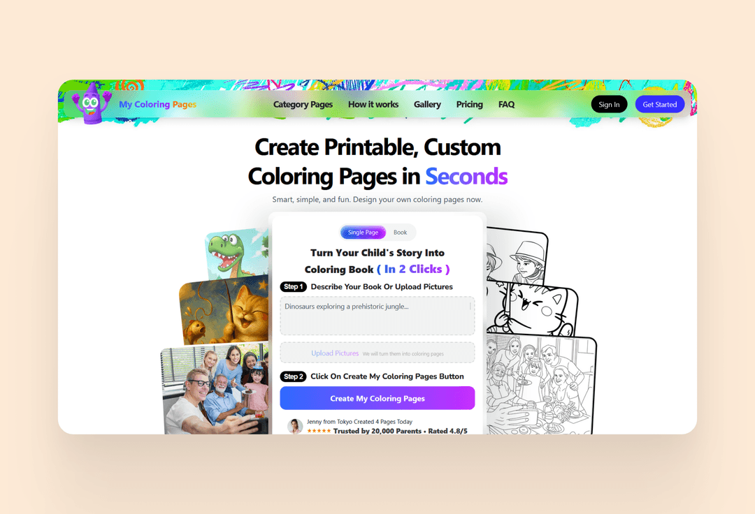 My Coloring Page screenshot 2
