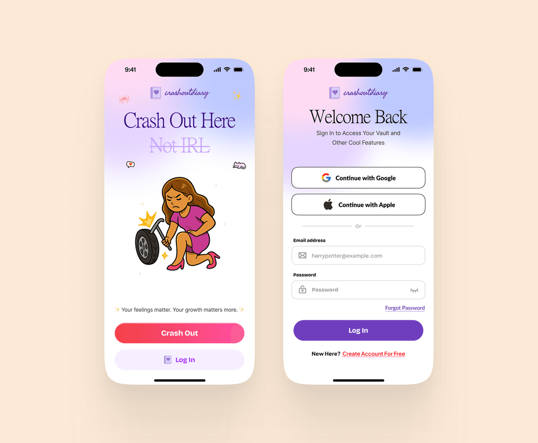 Crash Out Diary screenshot 4