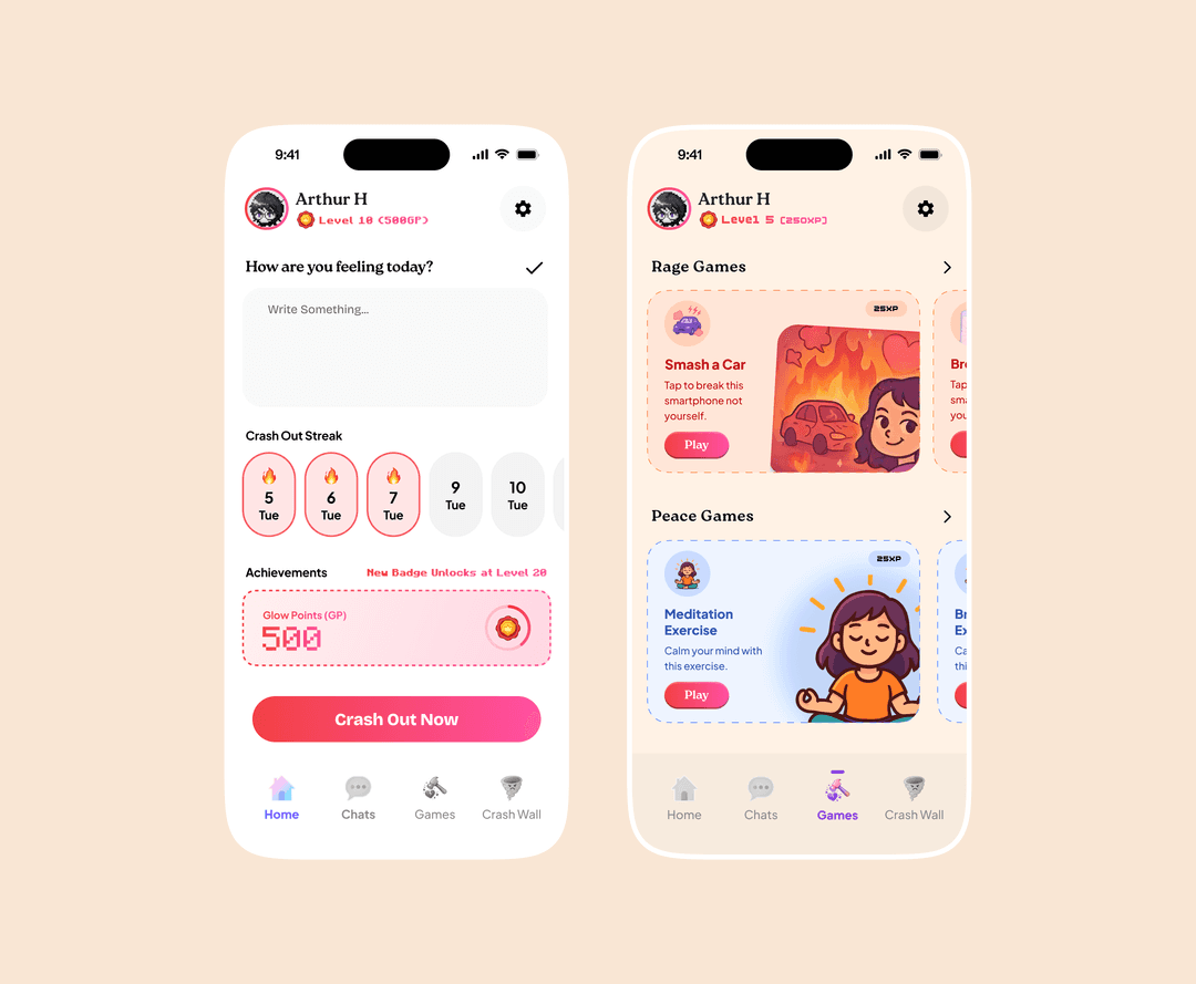 Crash Out Diary screenshot 6