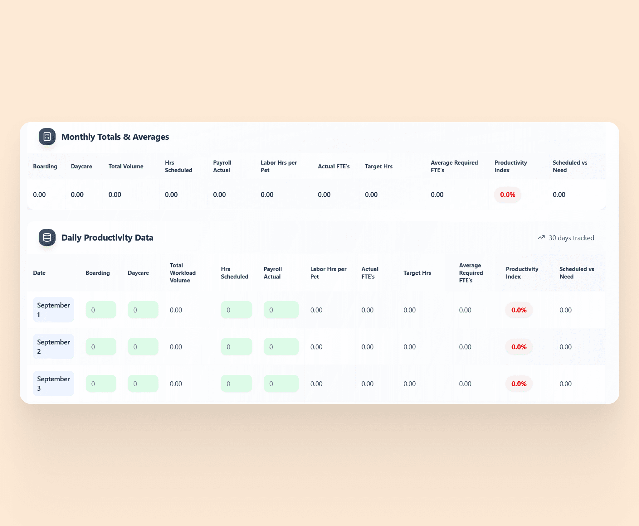 Pet Care Business main screenshot